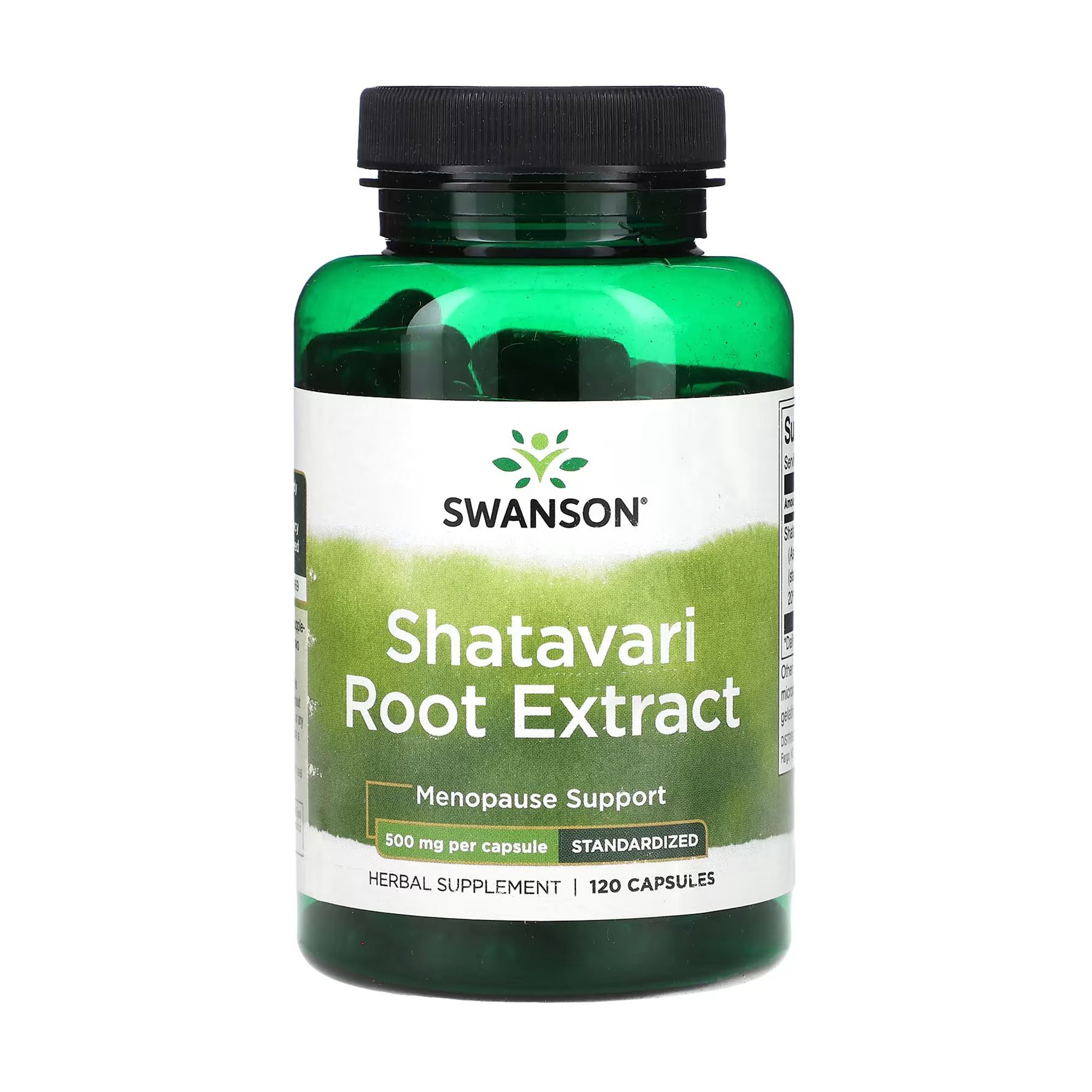 Екстракт кореня шатаварі Swanson Shatavari Root Extract 500 мг, 120 капсул